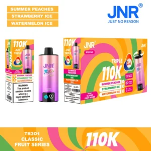 Puff JNR 110K Puffs Triple 3 en 1 Vape Jetable 110000 Livraison Gratuite