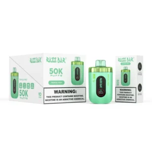 Razz Bar 50000 Bouffées Vape Jetable Rechargeable Vente En Gros Livraison Gratuite Entrepôt Chine