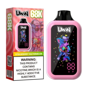 Uwin 68k Bouffées 68000 Vape Jetable À Écran Intelligent Magasin Livraison Gratuite