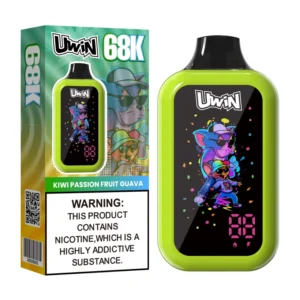 Uwin 68k Bouffées 68000 Vape Jetable À Écran Intelligent Magasin Livraison Gratuite