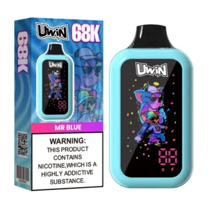 Uwin 68k Bouffées 68000 Vape Jetable À Écran Intelligent Magasin Livraison Gratuite