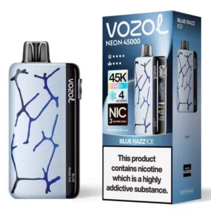 Vozol Neon 45000 Bouffées 45k Ice Control Vape Jetable Entrepôt UE