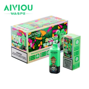 WASPE 150000 Bouffées AIVIOU Vape Jetable 6 en 1 Vente en Gros Livraison Gratuite Entrepôt UE