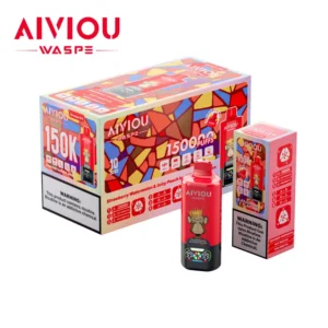 WASPE 150000 Bouffées AIVIOU Vape Jetable 6 en 1 Vente en Gros Livraison Gratuite Entrepôt UE