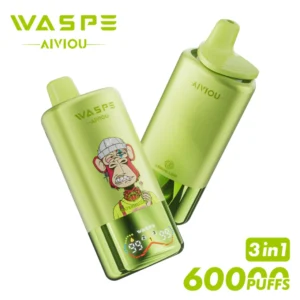 WASPE 60000 Bouffées Vape Jetable 3 en 1 AIVIOU Livraison Gratuite Entrepôt UE