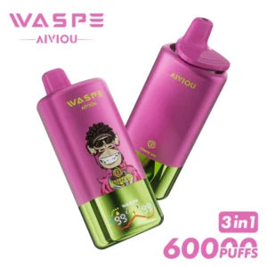 WASPE 60000 Bouffées Vape Jetable 3 en 1 AIVIOU Livraison Gratuite Entrepôt UE