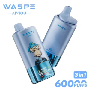 WASPE 60000 Bouffées Vape Jetable 3 en 1 AIVIOU Livraison Gratuite Entrepôt UE