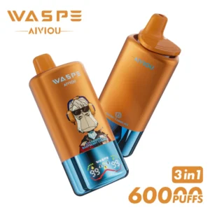 WASPE 60000 Bouffées Vape Jetable 3 en 1 AIVIOU Livraison Gratuite Entrepôt UE