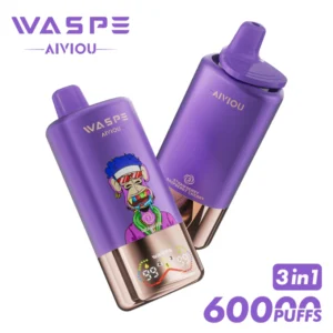WASPE 60000 Bouffées Vape Jetable 3 en 1 AIVIOU Livraison Gratuite Entrepôt UE