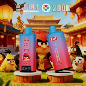 Bang King 200k Bouffées 8 en 1 Meilleur Vape Jetable Boutique Livraison Gratuite Entrepôt Chine