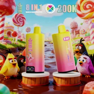 Bang King 200k Bouffées 8 en 1 Meilleur Vape Jetable Boutique Livraison Gratuite Entrepôt Chine