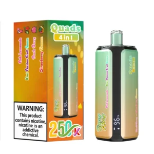 Bang King 250k Bouffées 4 en 1 Quads Vape Jetable 250000 Livraison Gratuite Entrepôt Chine