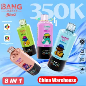 Bang Leader 350k Bouffées Stoll Vape Jetable 350000 Livraison Gratuite Entrepôt Chine