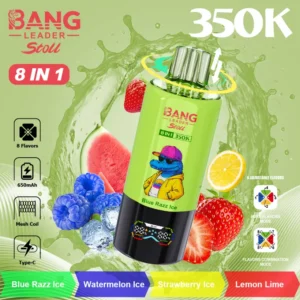 Bang Leader 350k Bouffées Stoll Vape Jetable 350000 Livraison Gratuite Entrepôt Chine