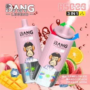 Bang Legend 85000 Puffs 85k Vape Jetable 3 en 1 Livraison Gratuite depuis Entrepôt en Chine