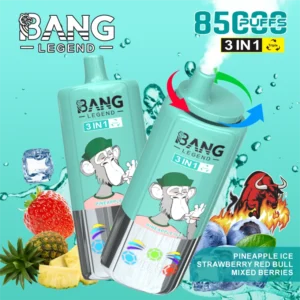 Bang Legend 85000 Puffs 85k Vape Jetable 3 en 1 Livraison Gratuite depuis Entrepôt en Chine