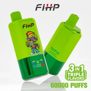 FIHP 60k Bouffées 3 en 1 Vape Jetable Triple Saveurs 60000 Entrepôt UE