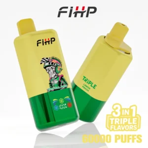 FIHP 60k Bouffées 3 en 1 Vape Jetable Triple Saveurs 60000 Entrepôt UE