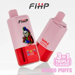 FIHP 60k Bouffées 3 en 1 Vape Jetable Triple Saveurs 60000 Entrepôt UE