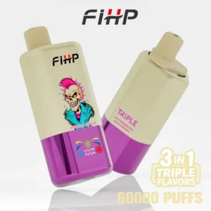 FIHP 60k Bouffées 3 en 1 Vape Jetable Triple Saveurs 60000 Entrepôt UE