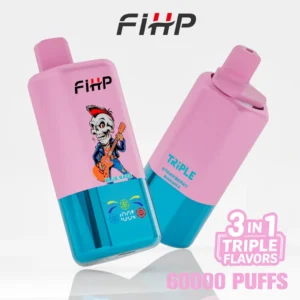 FIHP 60k Bouffées 3 en 1 Vape Jetable Triple Saveurs 60000 Entrepôt UE