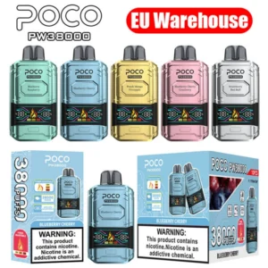 POCO PW 38000 Bouffées 38K Meilleur Stylo Vape Jetable Livraison Gratuite Entrepôt UE