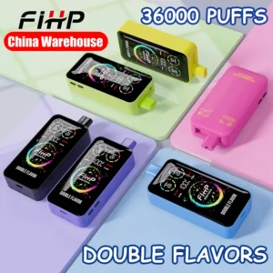 Puff 36k FIHP 36000 Bouffées 2 en 1 Vape Jetable Stylo Livraison Gratuite Entrepôt Chine
