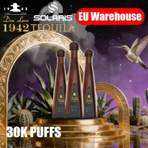 Solaris Tequila 30000 Puffs Don Leon 1942 30k Vape Jetable Stylo Entrepôt UE