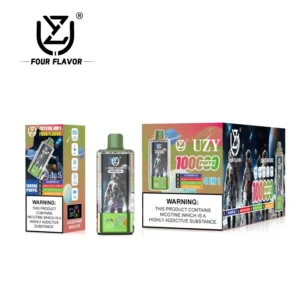UZY 100K Puffs 4 en 1 Quatre Saveurs Vape Jetable 100000 Livraison Rapide Entrepôt UE