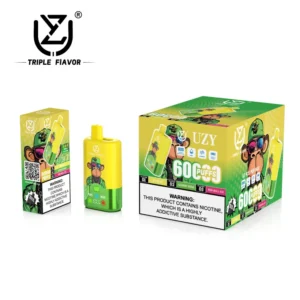 UZY 60K Puffs 3 en 1 Meilleur Vape Jetable 60000 Livraison Gratuite Entrepôt UE