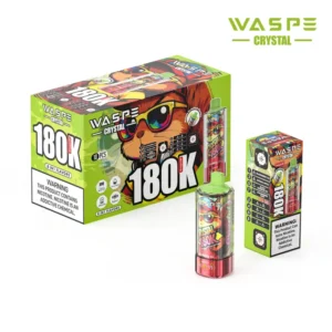 WASPE 180K bouffées 8 en 1 Crystal Vape jetable 180000 Livraison gratuite depuis l’entrepôt de l’UE