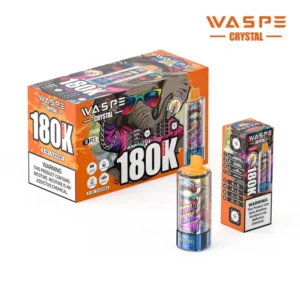 WASPE 180K bouffées 8 en 1 Crystal Vape jetable 180000 Livraison gratuite depuis l’entrepôt de l’UE