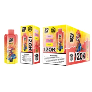 ZOOY 120K Puffs 6 en 1 Vape jetable 120000 Livraison gratuite depuis l’entrepôt UE