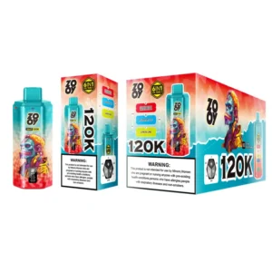 ZOOY 120K Puffs 6 en 1 Vape jetable 120000 Livraison gratuite depuis l’entrepôt UE