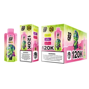 ZOOY 120K Puffs 6 en 1 Vape jetable 120000 Livraison gratuite depuis l’entrepôt UE