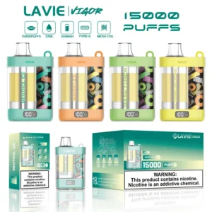 Lavie Vigor 15K Puffs 15000 Meilleure Cigarette Électronique Jetable Vente En Gros Livraison Gratuite