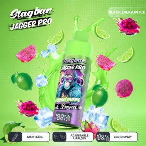 Stagbar Jagger Pro 40K Puffs 40000 Cigarette Électronique Jetable Vente En Gros Entrepôt UE