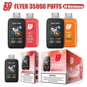 ZOOY FLYER 35K Puffs 35000 Vape Jetable Vente En Gros Entrepôt UE