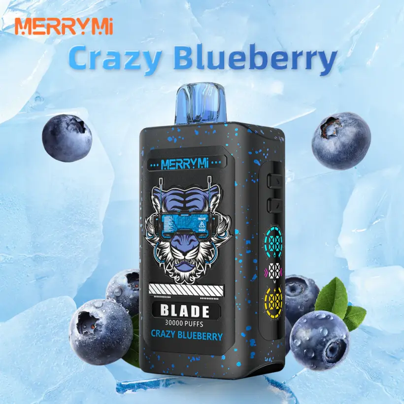 Merry Mi 30k Puffs 30000 Blade Meilleur Vape Jetable avec Entrepôt UE et Livraison Gratuite