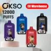 OKSO Digital 12000 Bouffées 12k Vape Jetable Entrepôt UE