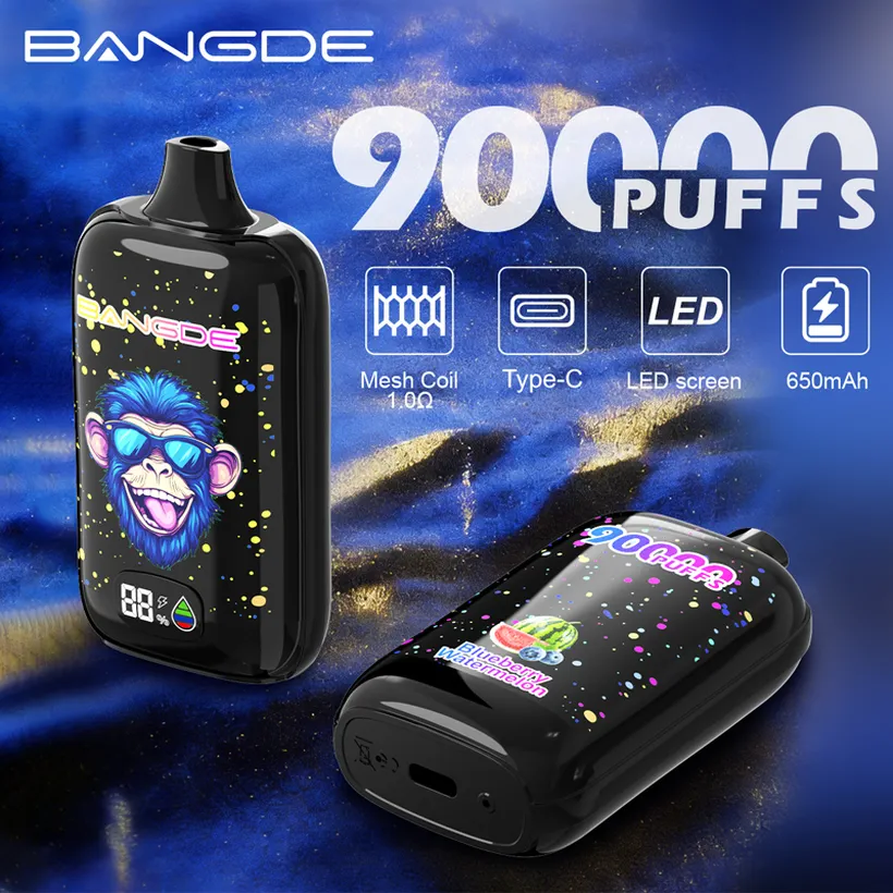 Bang DE 90000 Bouffées Vape Jetable 90K Vente En Gros De E Liquide