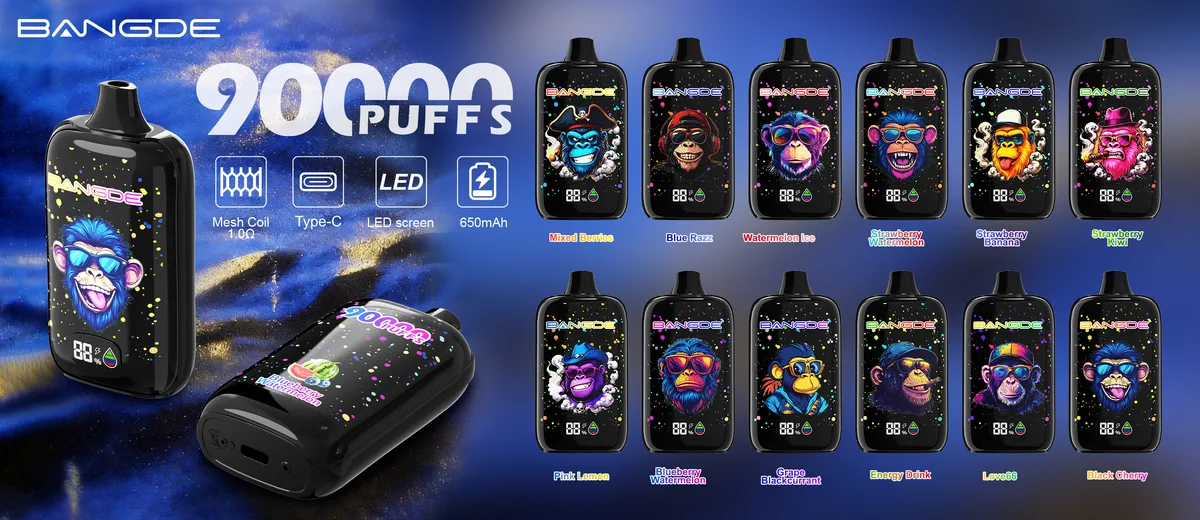 Bang DE 90000 Bouffées Vape Jetable 90K Vente En Gros De E Liquide