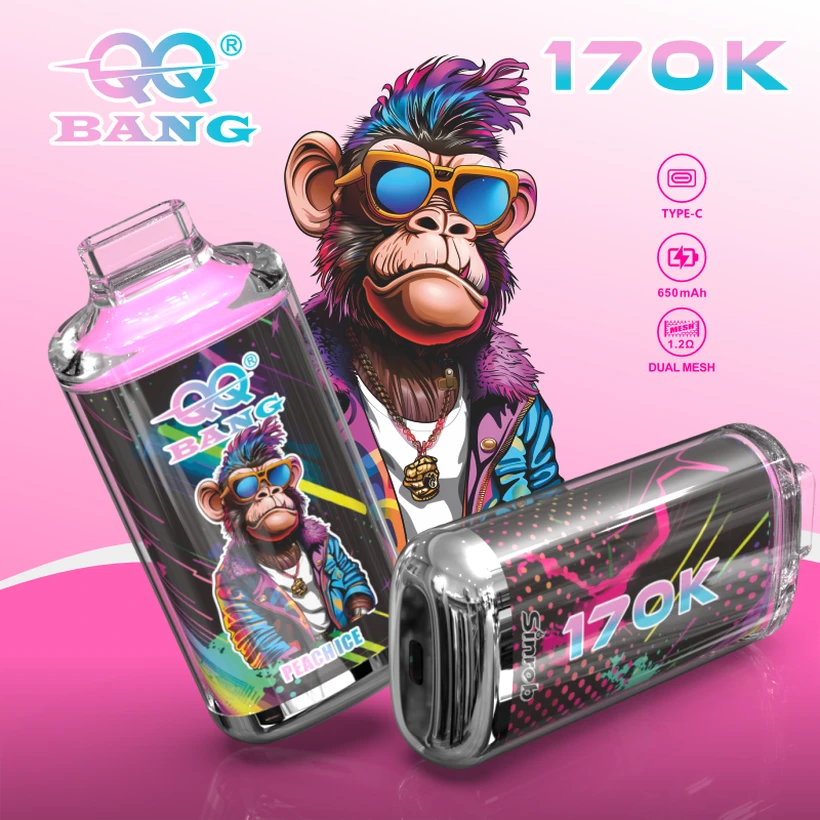 QQ Bang 170K Bouffées Crystal Vape Jetable Vente En Gros Prix Économique Livraison Gratuite