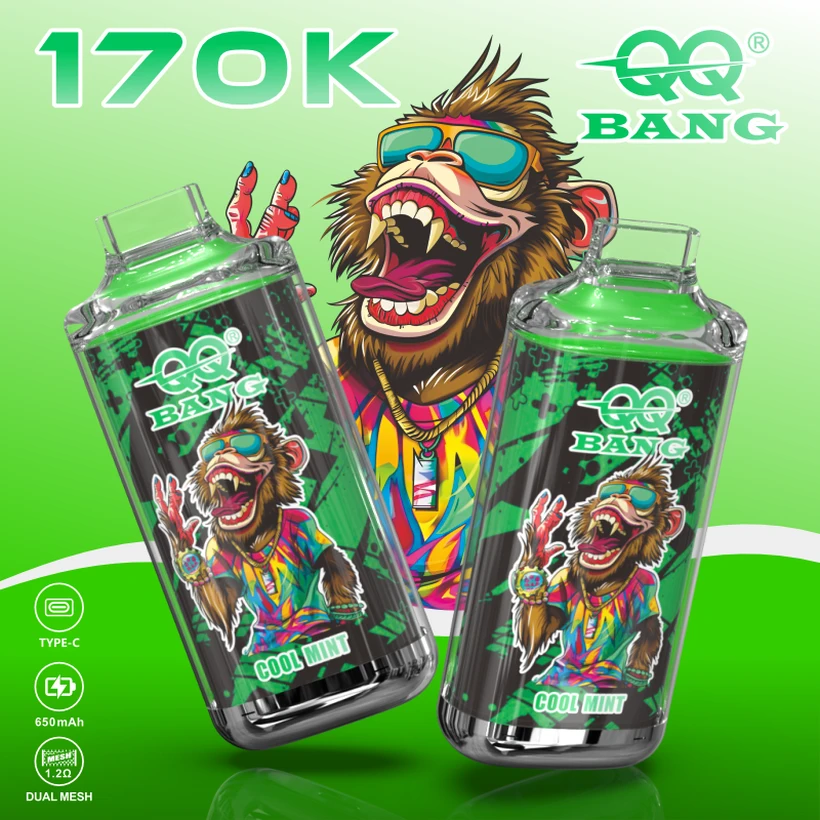 QQ Bang 170K Bouffées Crystal Vape Jetable Vente En Gros Prix Économique Livraison Gratuite