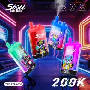 Bang Leader Stoll 200K Bouffées Puffs 3 in 1 Vape