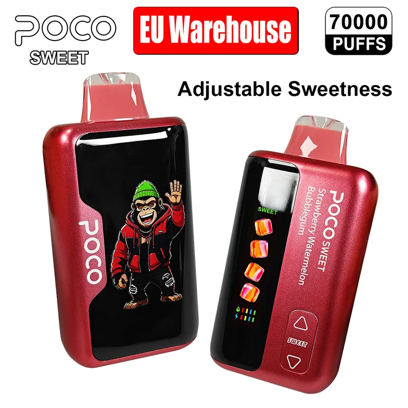 POCO 70k Bouffées Puff Rechargeable Vape