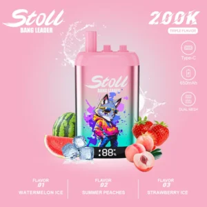 Bang Leader Stoll 200K Bouffées Puffs 3 in 1 Vape