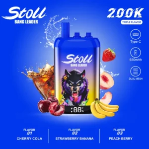 Bang Leader Stoll 200K Bouffées Puffs 3 in 1 Vape