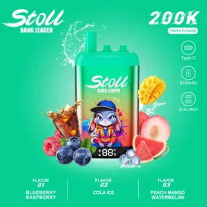 Bang Leader Stoll 200K Bouffées Puffs 3 in 1 Vape