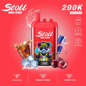 Bang Leader Stoll 200K Bouffées Puffs 3 in 1 Vape